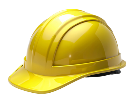yellow safety helmet