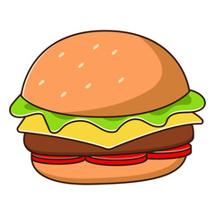 Hamburger Vector Illustration