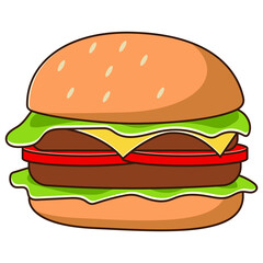 Hamburger Vector Illustration