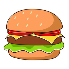 Hamburger Vector Illustration