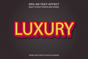 Luxury 3d Text Effect.