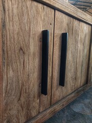 Rustic sample panel. Antique furniture.
