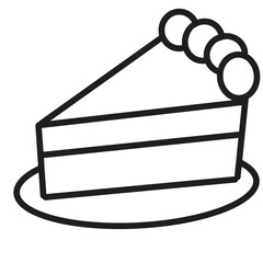 Slice of cake cake party cake birthday 