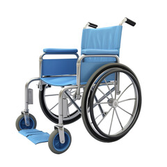 Fototapeta na wymiar wheelchair isolated on white