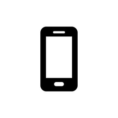 Phone icon vector isolated on white background. Phone vector icon. Mobile phone. Telephone icon. Cellphone
