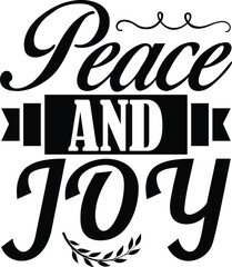 Peace and joy