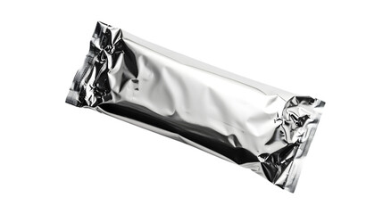 Metallic Stick Sachet isolated on transparent background