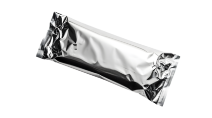 Metallic Stick Sachet isolated on transparent background