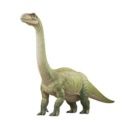 dinosaur toy isolated on white