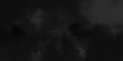 Fototapeta na wymiar Black design element background of smoke vape dreaming portrait for effect,horizontal texture,cloudscape atmosphere dirty dusty vector illustration liquid smoke rising cumulus clouds,ice smoke. 