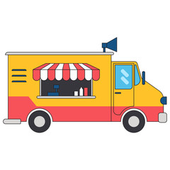 Food Trruck Illustration