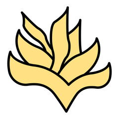   Kelp line filled icon