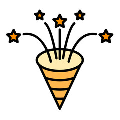   Picnic Party line filled icon