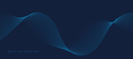 Abstract digital technology futuristic blue background.