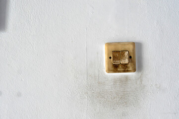 switch on a wall