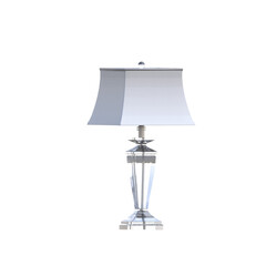 table lamp isolated on transparent background, room lamp, 3D illustration, cg render - 752009211