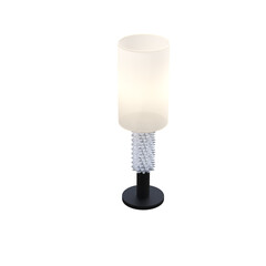 table lamp isolated on transparent background, room lamp, 3D illustration, cg render - 752009214