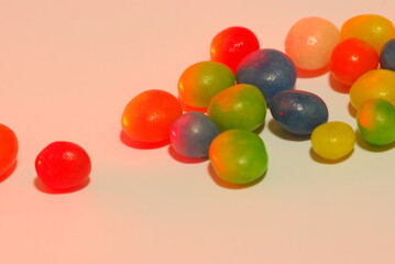 Obraz premium Colorful jelly beans