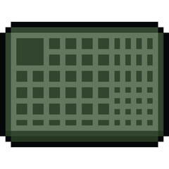 Pixel art cutting board icon