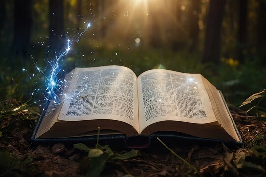 Experience the power of words and images with a magical open book, where every page is a canvas for your wildest dreams and the light flashes and visual effects are just the beginning.