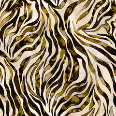 tiger skin pattern