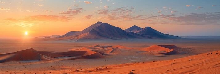 Beautiful of Desert view in Sossusvlei Namibia.