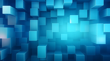 Abstract 3d geometric shapes background