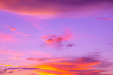 Abstract and pattern of cloud sky, Velvet violet, Velvet Purple, Trend color of the year...
