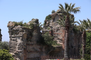 Naklejka premium ruins of pozzuoli, italy