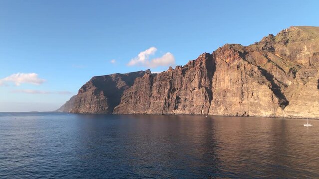 Dramatic cliffs of Los Gigantes in Tenerife
