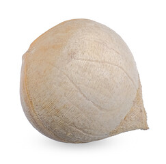 Coconut isolated on the white background