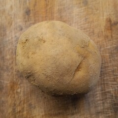 fresh organic potatoes