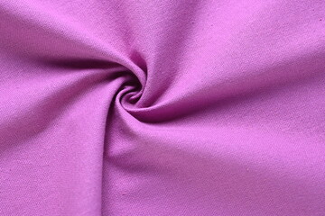 Fototapeta premium pink purple color cotton texture of fabric textile industry, abstract image for fashion cloth design background