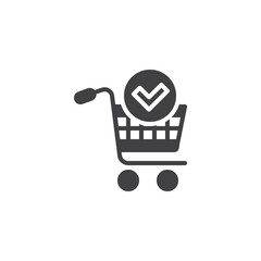 Checkout counters and registers vector icon