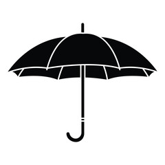 Umbrella icon. Protection parasol symbol. Rain weather signs. Season symbols. Rainy icons. - obrazy, fototapety, plakaty