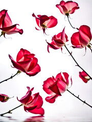 petals-caught-in-mid-flight-against-a-stark-white-backdrop-stock-photo-high-speed-shutter-capture