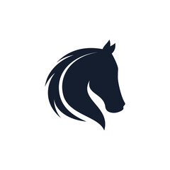 Fototapeta premium using the concept of a horse's head