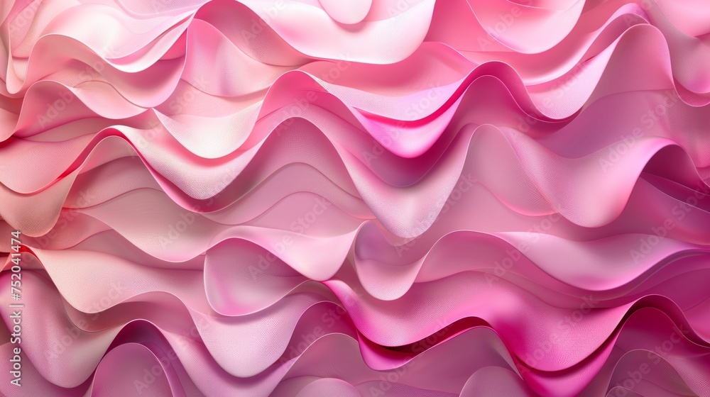 Poster abstract pink embossed background generative ai