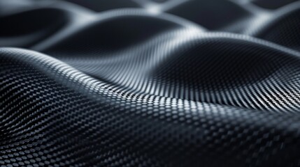 Abstract Carbon Fiber Texture Generative AI