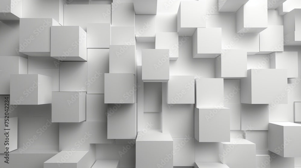 Poster abstract geometric background generative ai