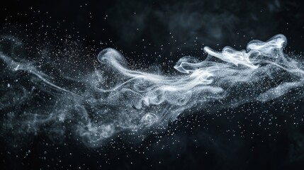 Smoke and Sparks Billowing from Exhaust Pipe Generative AI