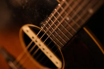 Fotobehang アコースティックギター © tkpho