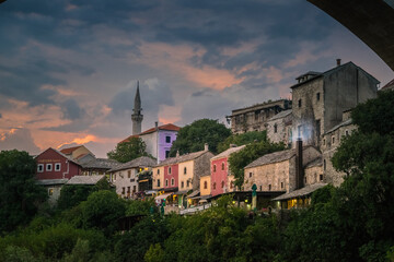 Mostar under the bridge