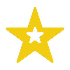 Star vector icons. Yellow star icon. 11:11