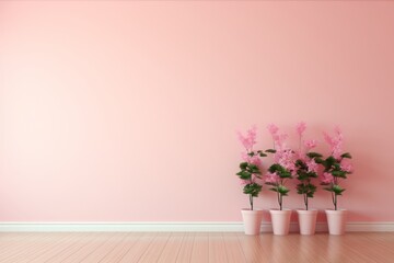 Classic peach buzz color wall background