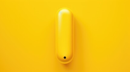 Detailed close up of a yellow object on a wall, suitable for various design projects