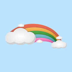 Rainbow_Vector Image And Illustration