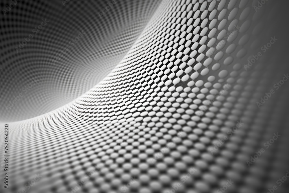 Aufkleber A monochromatic image of a circular architectural design. Suitable for architectural and abstract concepts