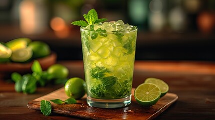 Fototapeta premium drink Cuban Mojito