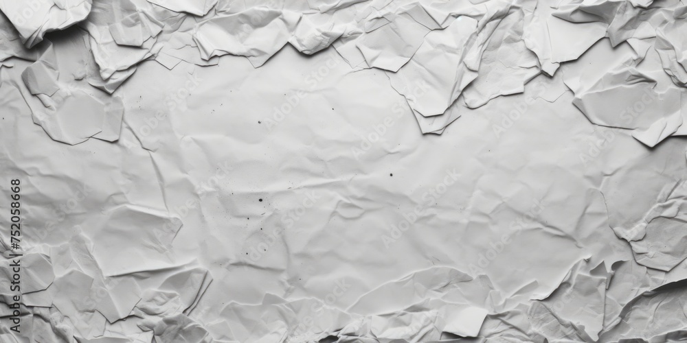 Aufkleber A black and white image of a blank paper sheet. Suitable for various design projects